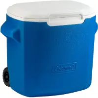 Coleman 28QT Performance Koelbox op wielen - 26 Liter - Blauw