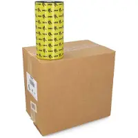 Zebra 3400 / 03400BK15645 wax/hars ribbon 156mm x 450m 6 stuks (origineel)