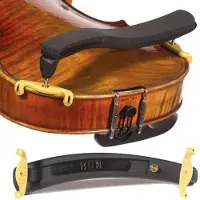 Kun Super Violin Shoulder Rest 4/4 Size Black