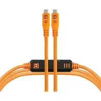 Tether Tools TetherPro Optima 10G USB-C, 3m (Straight to Straight) Orange