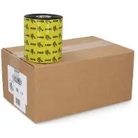 Zebra 3400 / 03400BK08945 wax/hars ribbon 89mm x 450m 6 stuks (origineel)