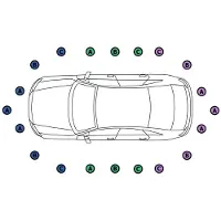 Bosch Sensor, parkeerhulp 0 263 009 638