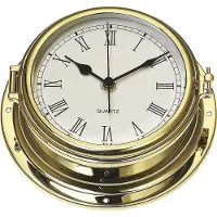 Compass Messing klok Classic