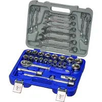 Irimo Set Van 1/2´´ Zeskantige Doppen En Steeksleutels 33 Stukken