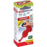 TESA - Lijmroller ecoLogo navulcassette permanent in hangdoosje | 5 stuks