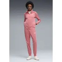 Puma Poly Suit CL dames trainingspak roze maat L