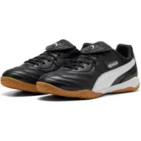 Puma King Liga Zaalvoetbalschoenen (IN) Zwart Wit Zilver