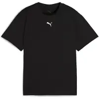 Puma Train All Day ESS T-shirt voor Dames, Zwart, Maat 7-8Y