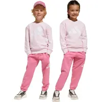 Adidas Trainingspak 'Essentials' rosa / lichtroze / wit