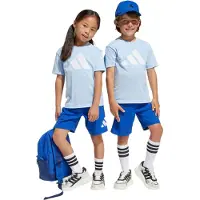 Adidas Trainingspak 'ESSENTIALS T-SHIRT' enziaan / lichtblauw / wit