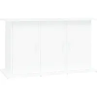 vidaXL Aquariumstandaard 101x41x58 cm bewerkt hout wit