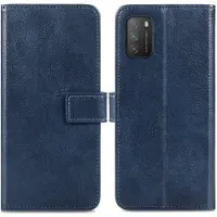 IMoshion Luxe Bookcase voor de Xiaomi Poco M3 - Donkerblauw