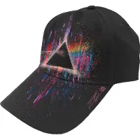Born In France Casquette Pink Floyd Model Baseball DSOTM Pink Splatter