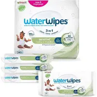 WaterWipes Soapberry BIO vochtige babydoekjes 4x60st.