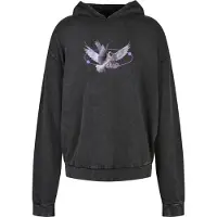 Upscale By Mister Tee Sweatshirt 'Vive la Liberte' sering / lavendel / zwart / wit
