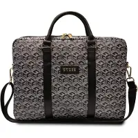 GUESS PU G Cube Computertas 15 16" Zwart (16"), Laptoptas, Zwart