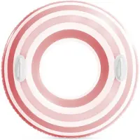 Intex Wavy Zwemring Roze 91 CM - Zwemband - Luchtbed Zwembad - Strand Luchtbed - Lounge inclusief handvaten