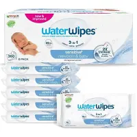 WaterWipes Billendoekjes Bio - 6 x 60 stuks - 360 doekjes