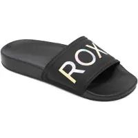 Roxy Sandalen 'Rg Slippy Li' lichtblauw / geel / mandarijn / zwart