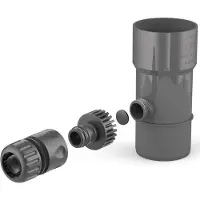 Cellfast Regenwateropvang, 63 mm, Breeze, grafiet.