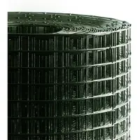 Cavatorta Zinkgecoat, plastic gecoat, groen, geperforeerd metalen net. Gaas: 12x12 mm. Draaddikte: 1,3 mm. Lengte: 100h cm.