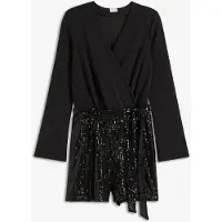 Bonprix Jumpsuit met pailletten 46/48 (L)
