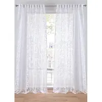 Bonprix Ausbrenner gordijn met ranken (1 stuk) H/B: 175/140 cm