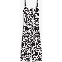 Bonprix Gedessineerde jumpsuit van gestructureerde jersey 38/40 (S)