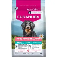 Eukanuba 3x Hondenvoer Droog Special Care Adult Mono-protein Zalm 2,3 Kg