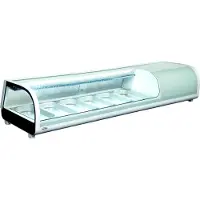 CombiSteel Sushi Vitrine | 6x 1/3GN | 1526x420x265 h mm