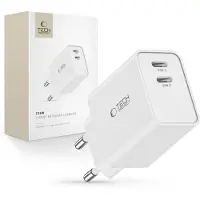 TechProtection Tech Protection 35 Watt 2 Poort USB-C Oplader Wit