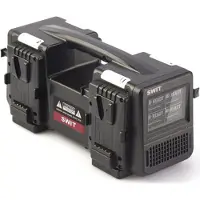 Swit PC-P461S 4ch x max 6A Top Fast Simultaneous 14V/28V Charger, V-Mount