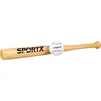 Sportx Honkbal Knuppel + Bal