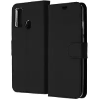 Accezz Wallet Softcase Bookcase voor de Huawei P Smart (2020) - Zwart