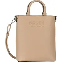 Tom Tailor DENIM Handtas 'Heidy' donkerbeige