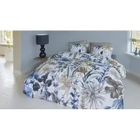 Beddinghouse Dekbedovertrek Sybil Blauw Katoen-240 x 200 / 220 cm | Lits-Jumeaux