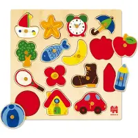 Diset Goula Houten Kleine Silhouetten Puzzel 15 Stukken