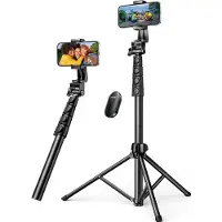 UGREEN LP680 Serie - Selfiestick - Bluetooth - 1,8m - Zwart