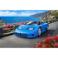 Revell Modelbouwpakket Auto - 07353 Bugatti EB 110 - Italiaanse Supercar - Auto Plastic - 1:24 - Modelbouw