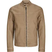 Jack & Jones Sweatvest lichtbruin