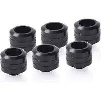 Alphacool 17477 Set onderdelen/accessoires voor computerkoelsysteem, Aansluitingen voor waterkoeling, Zwart