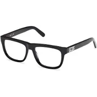 GCDS GD5043 53/16/145 Glazen Shiny zwart Voorzijde acetaat UNISEX GD5043