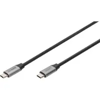 Digitus DB-300220-010-S, USB 3.0 Gen.1 verbindingskabel, USB-C naar USB-C connector