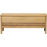 Form & Refine A Line opbergbank 111 cm Eikenhout
