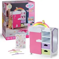 Baby Born Regenboogkledingkast