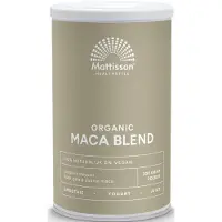 Mattisson Maca poeder blend geel, rood & zwart bio