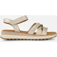 Gabor Sandalen Metallic goud Synthetisch Maat 5