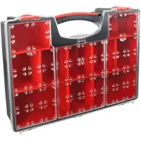 Facom BP.Z8PB Gereedschapskist (leeg) Polycarbonaat Zwart, Rood