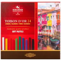Koh-I-Noor Toisor D'or Soft Pastels Droogpastelset 24 pcs