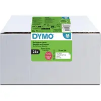 Dymo originele kleine LabelWriter multifunctionele labels | 19 mm x 51 mm | 24 met elk 500 labels (12.000 zelfklevende etiketten) | Gemakkelijk te verwijderen labels | voor LabelWriter labelprinters